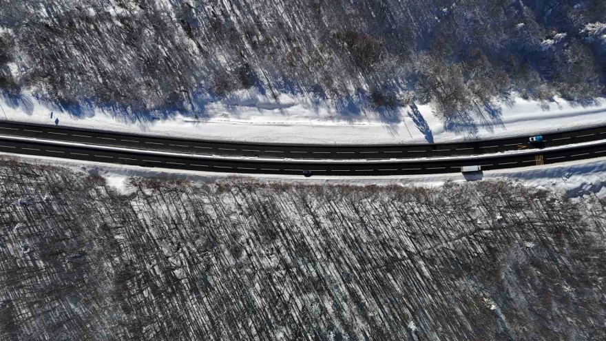 Bolu Dağı’nda Kartpostallık Görüntüler