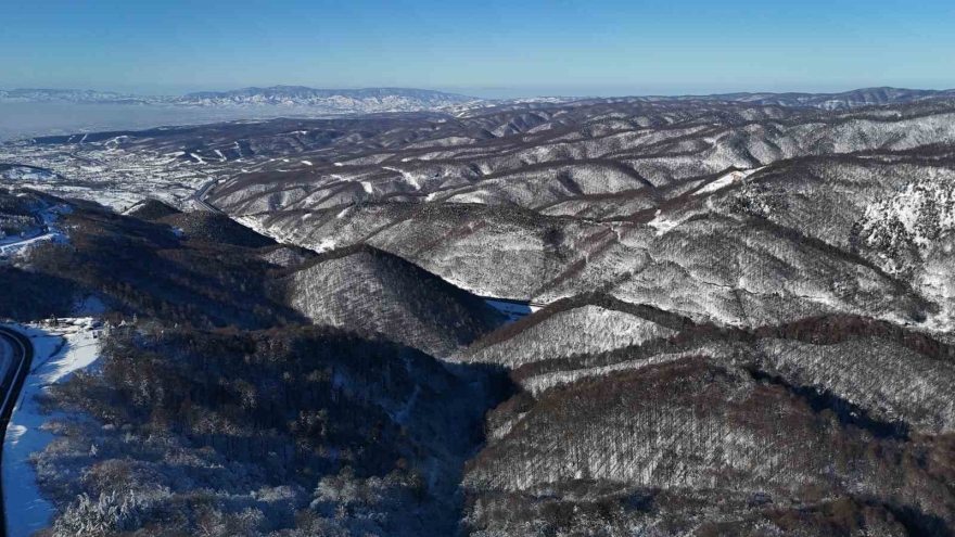 Bolu Dağı’nda Kartpostallık Görüntüler