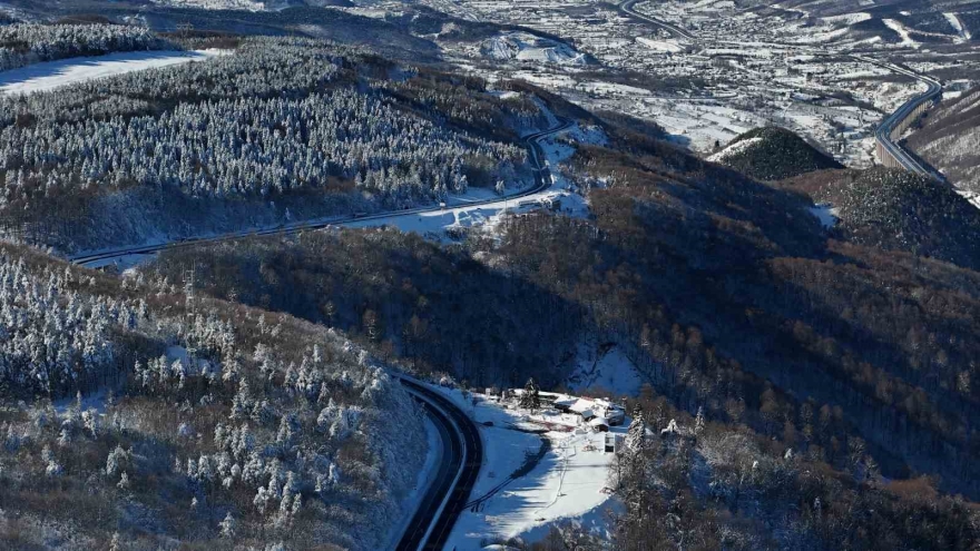 Bolu Dağı’nda Kartpostallık Görüntüler