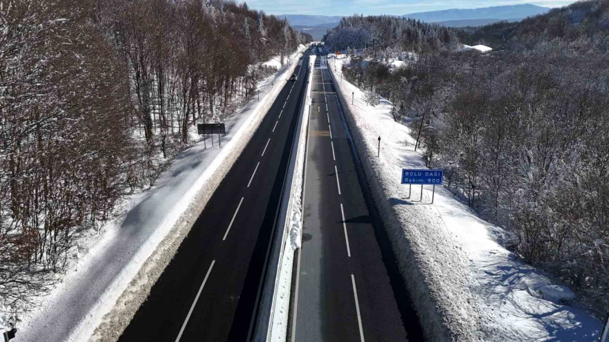 Bolu Dağı’nda Kartpostallık Görüntüler