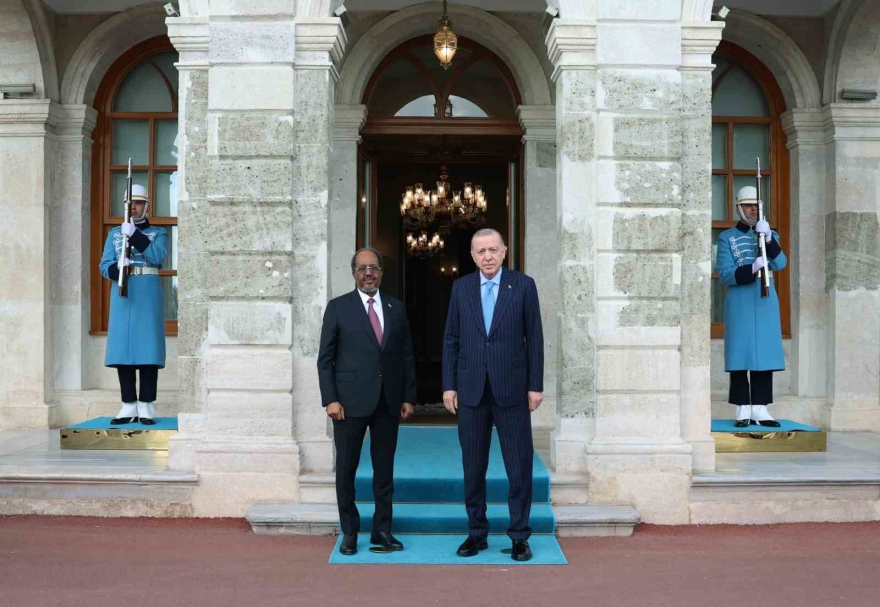 Cumhurbaşkanı Erdoğan, Somalili Mevkidaşı Hasan Şeyh Mahmud’la Bir Araya Geldi