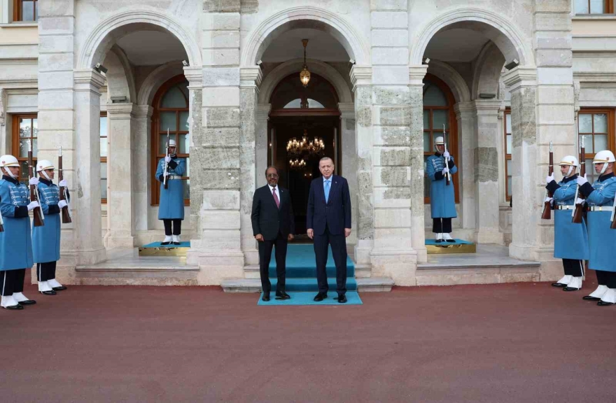 Cumhurbaşkanı Erdoğan, Somalili Mevkidaşı Hasan Şeyh Mahmud’la Bir Araya Geldi