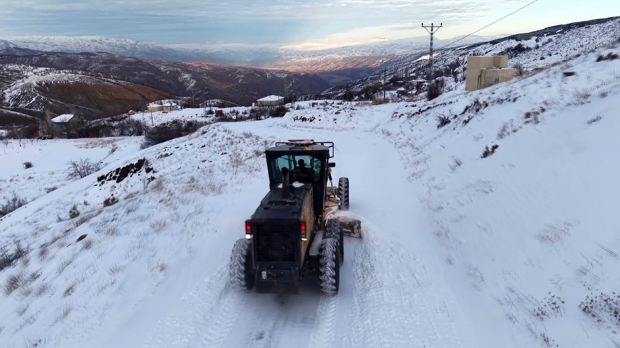 Adıyaman’da Karla Mücadelede Çalışmaları Devam Ediyor