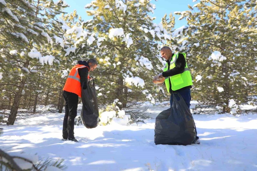 Elazığ’da Doğaya Yem Bırakıldı