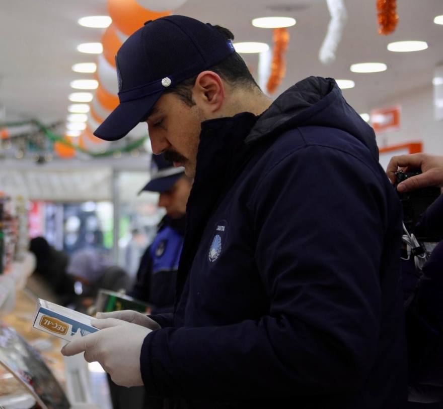 Elazığ’da Zabıta Ekiplerinden Yılbaşı Öncesi Denetim