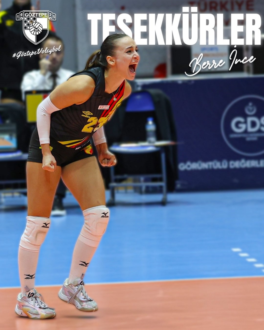 Göztepe Voleybol’da Berre İ̇nce’yle Yollar Ayrıldı