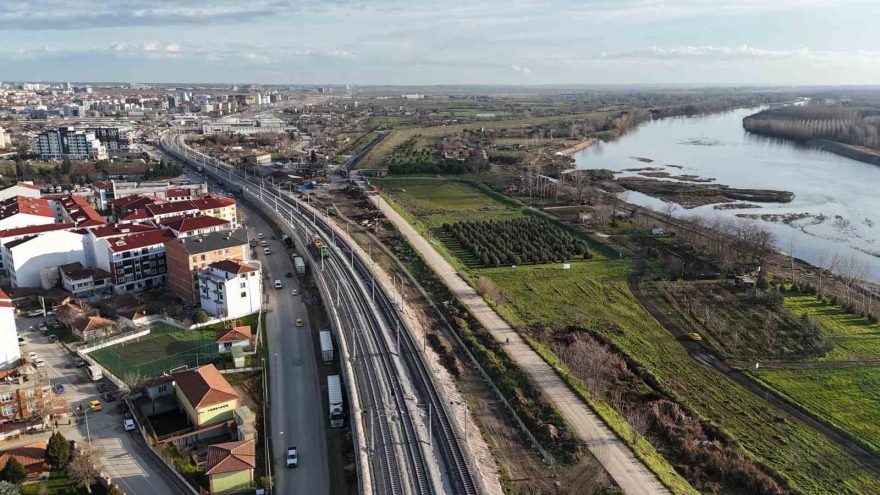Hızlı Tren Projesi Edirne Etabının Yüzde 98’i Tamamlandı