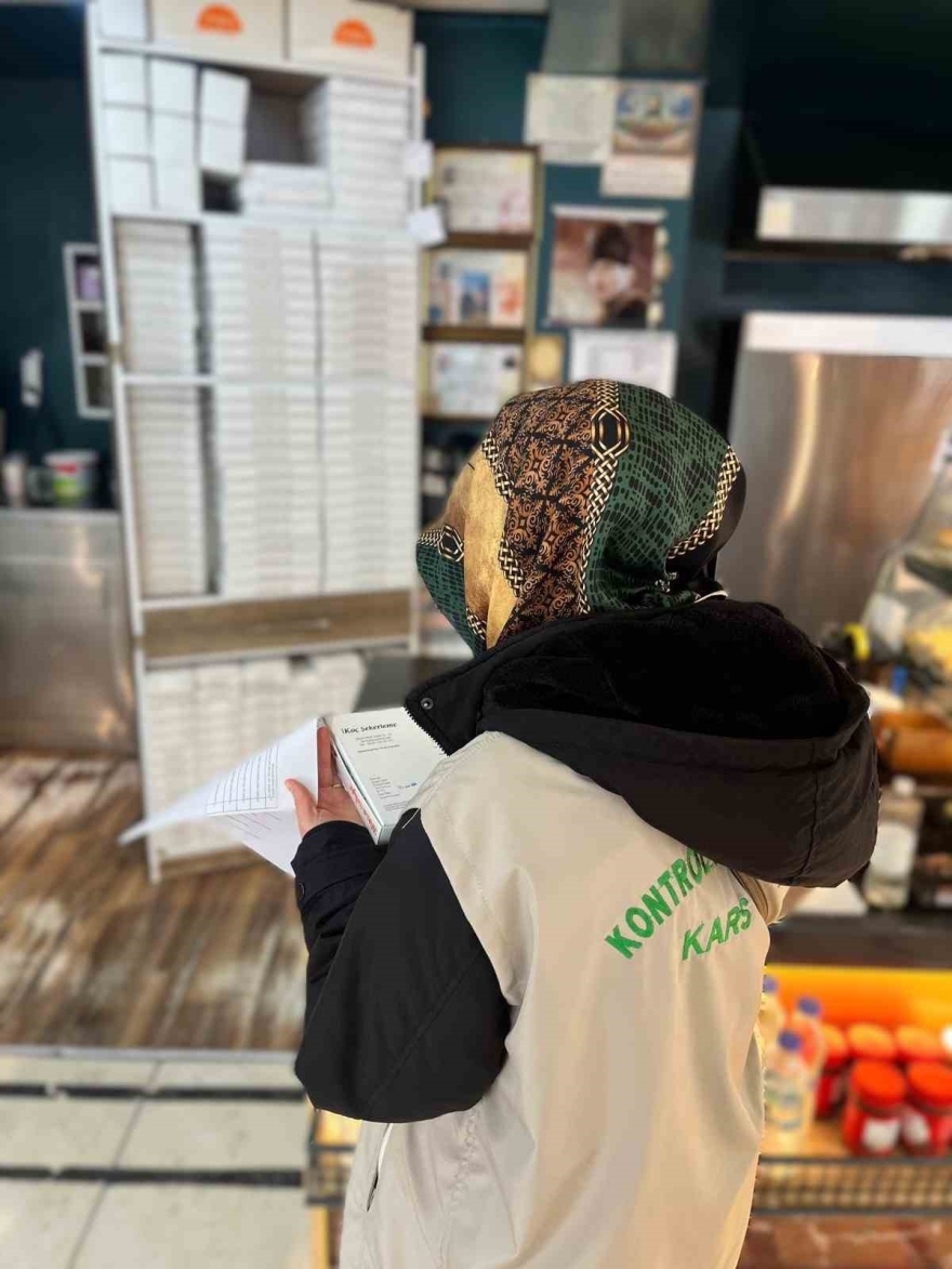 Kars’ta Gıda Denetimleri Aralıksız Sürüyor