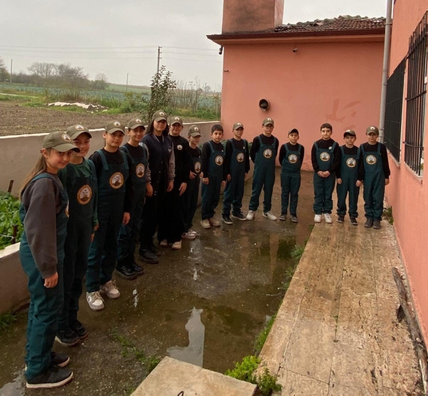 Kızılırmak Deltası’nda Çocuk Çiftçiler Yetişiyor