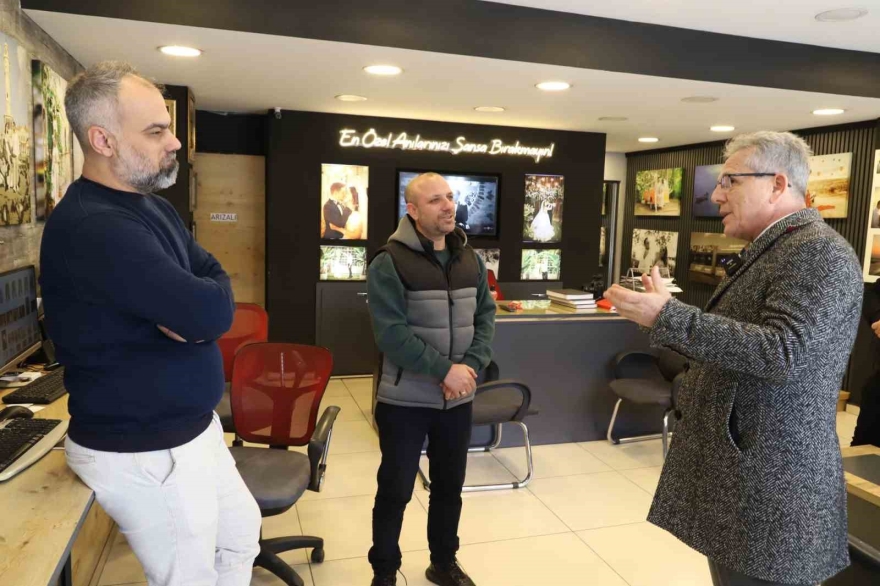 Başkan Tetik’ten Nazilli Esnafına Yeni Yıl Kutlaması