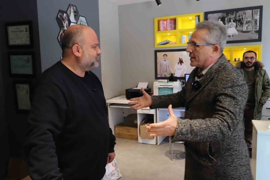 Başkan Tetik’ten Nazilli Esnafına Yeni Yıl Kutlaması