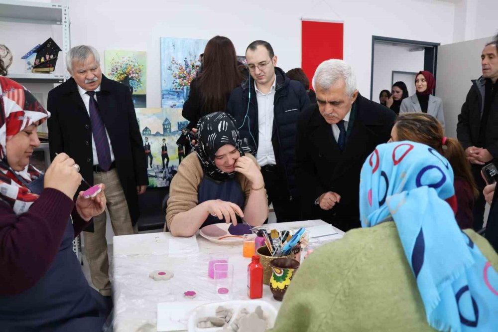 Tbmm Komisyonu, Erzurum Engelsiz Yaşam Merkezinde İncelemelerde Bulundu