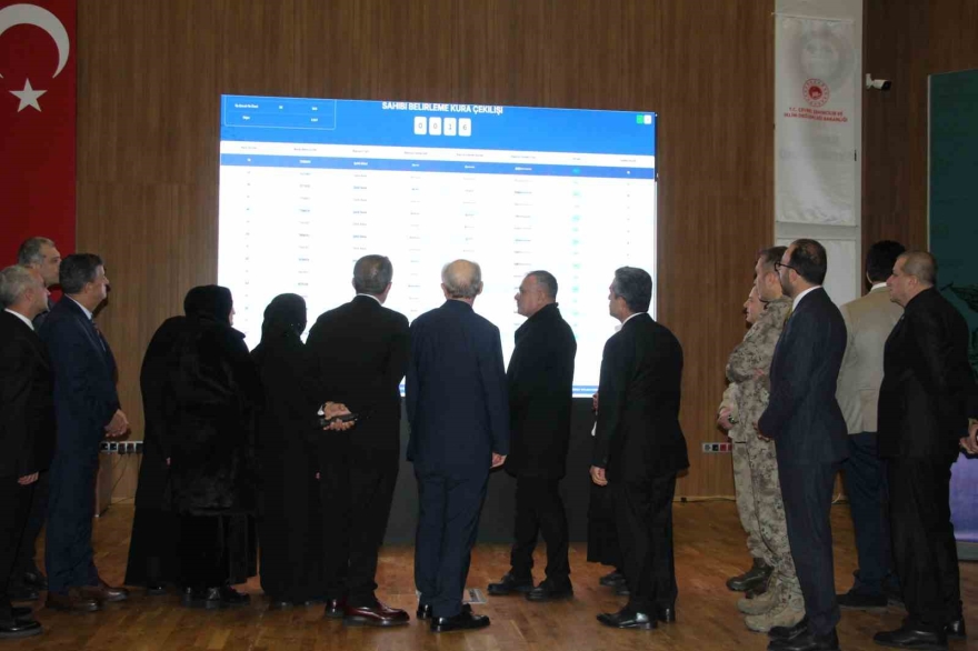 Şırnak’ta 500 Bin Sosyal Konut Projesinin 2’nci Etap Kuraları Çekildi