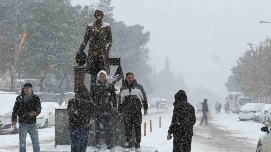 Siverek’te Kar Yağışı Hayatı Felç Etti, Kazalar Peş Peşe Geldi