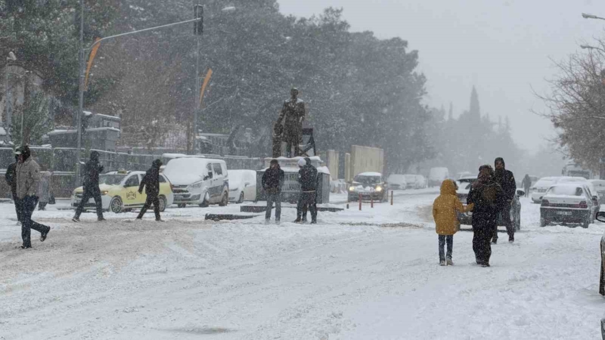 Siverek’te Kar Yağışı Hayatı Felç Etti, Kazalar Peş Peşe Geldi
