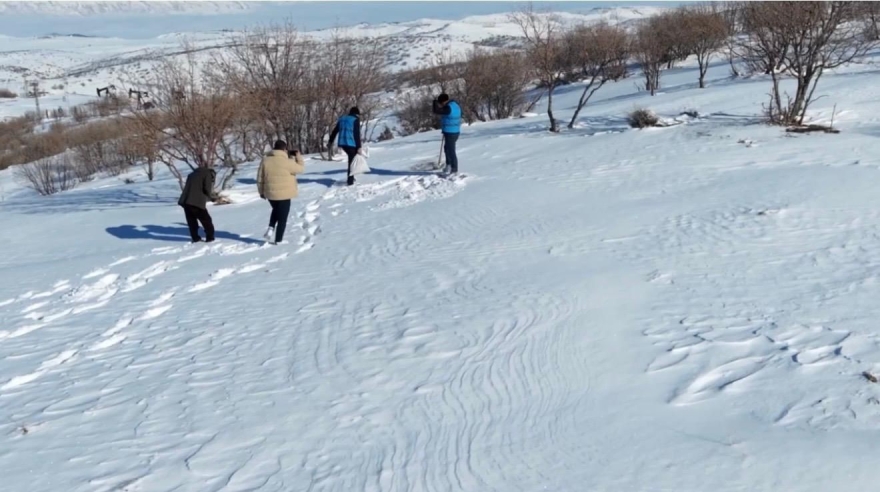 Batman’da Yaban Hayvanları İçin Doğaya Yem Bırakıldı