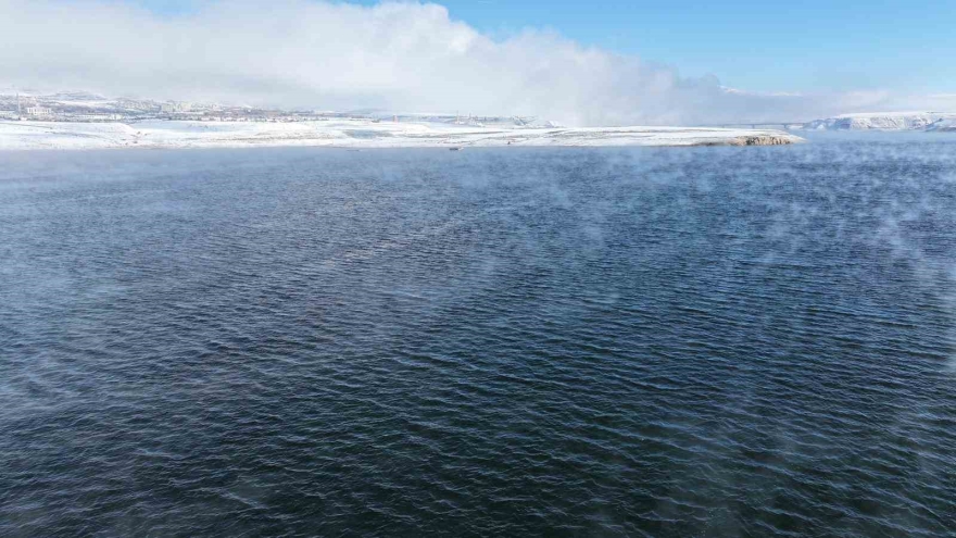 Tarihi Hasankeyf’te Kar Manzaraları