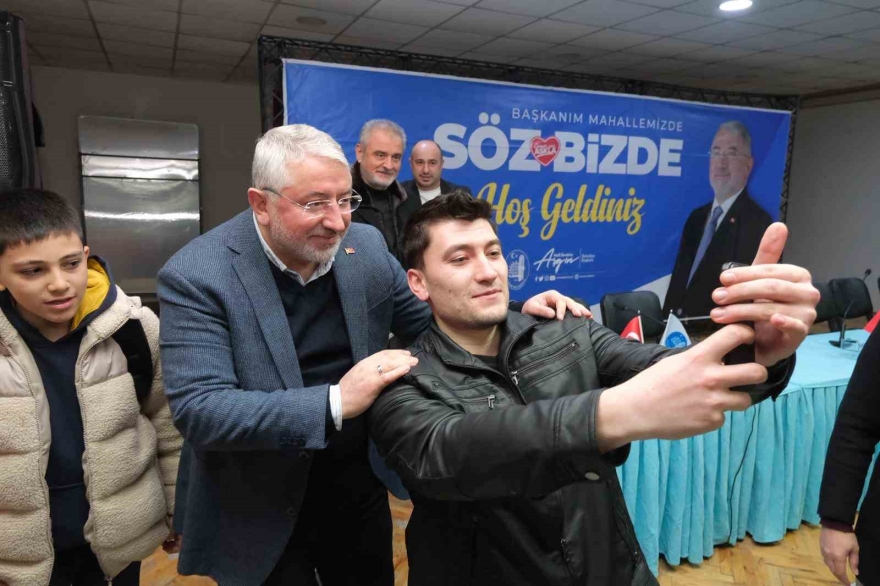 Başkan Aşgın Çöplü Mahallesi’nde Vatandaşların Taleplerini Dinledi