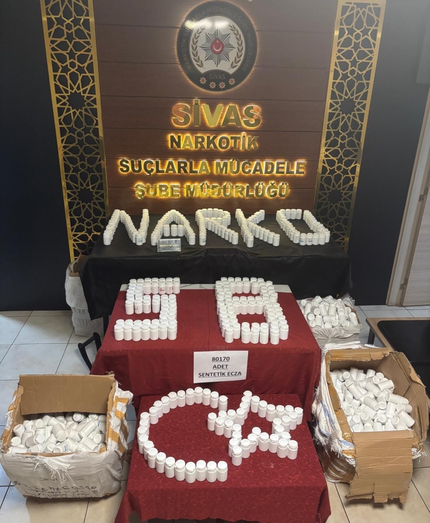 Sivas’ta Yılbaşı Öncesi Narkotik Operasyonu: 3 Tutuklama