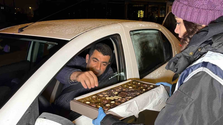 Denetime Girenler Ceza Yerine Çikolata Yedi