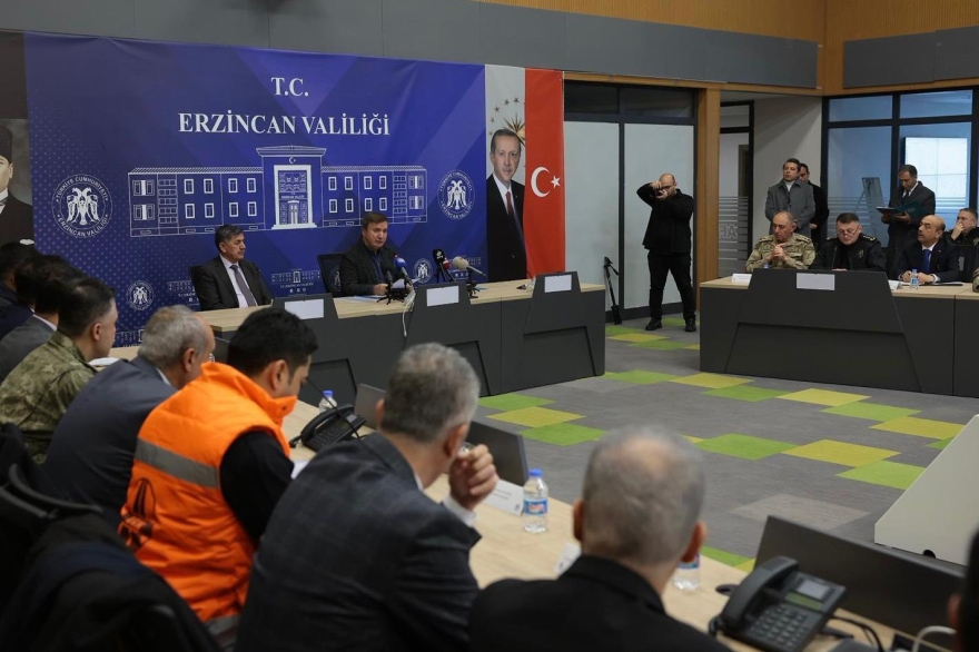 Erzincan’da Kış Ve Yılbaşı Tedbirleri Masaya Yatırıldı