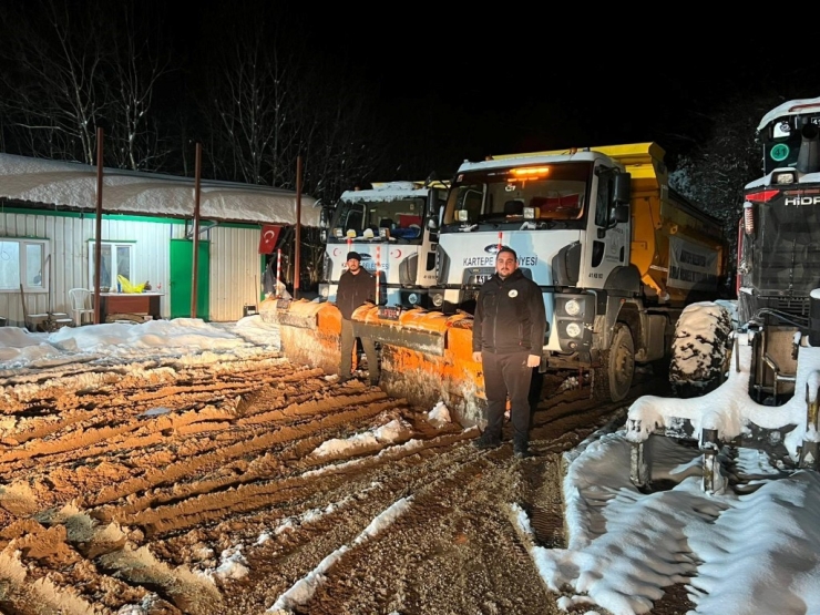 Kartepe’de Yeni Yıl Mesaisi