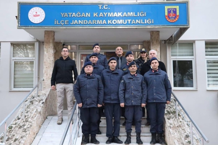 Kaymakam İ̇lhan Yeni Yılda Kolluk Kuvvetleri İle Bir Araya Geldi