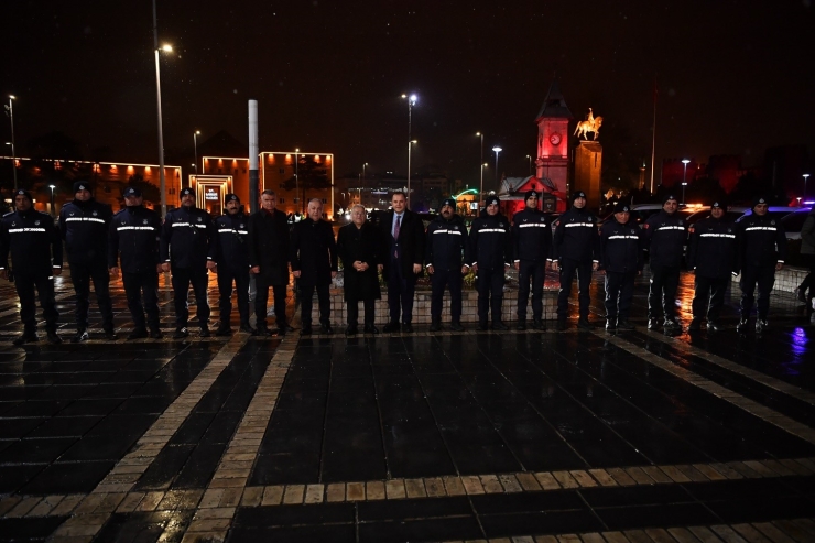 Başkan Büyükkılıç Yeni Yıla Ekiplerle Girdi