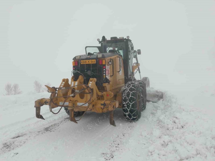 Kayseri’de 146 Yol Açıldı, 26 Yol İse Ulaşıma Kapalı
