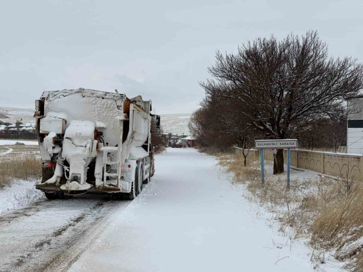Kar Yağışı Başladı Tedbirler Arttırıldı