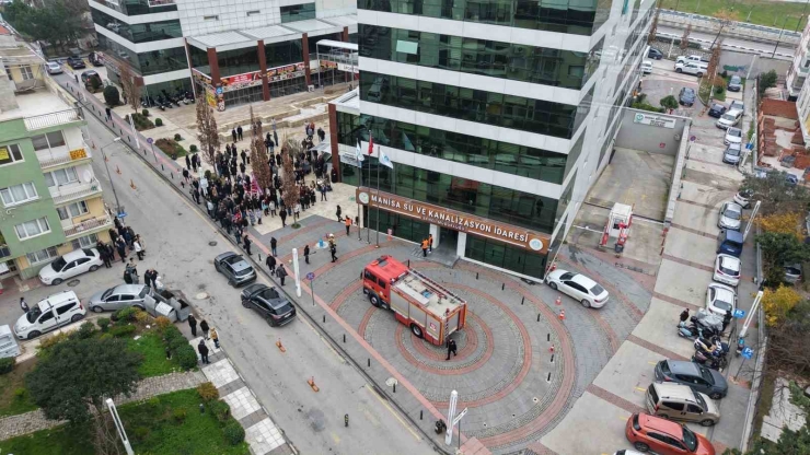 Maski̇’de Yangın Tatbikatı