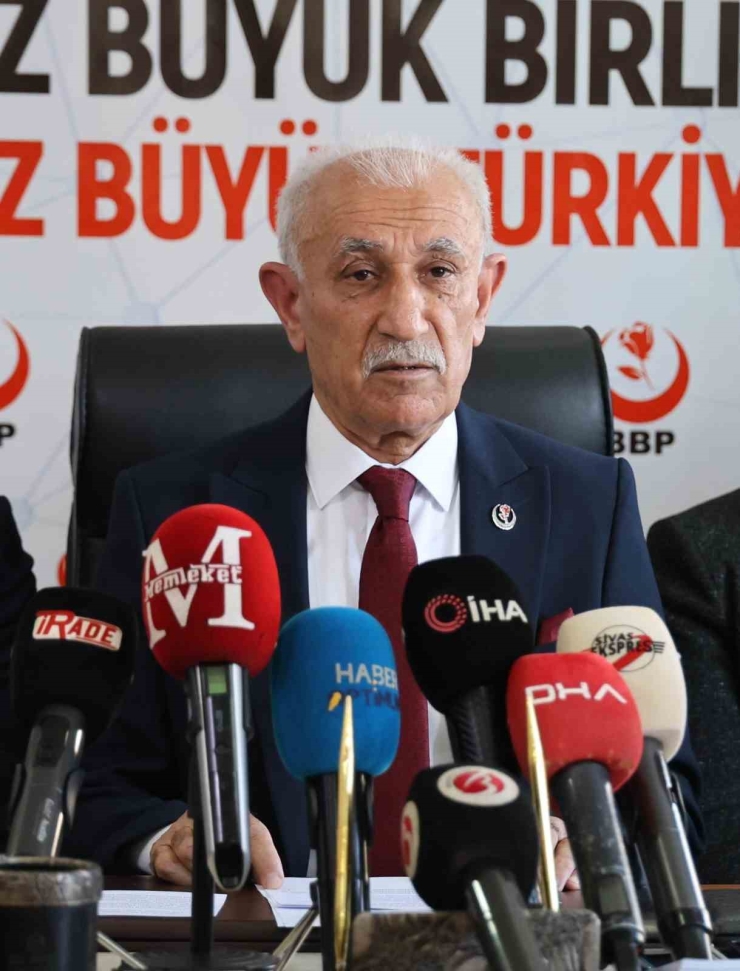 Bbp Sivas İ̇l Başkanı Ahmet Polat, Son Yolculuğuna Uğurlandı