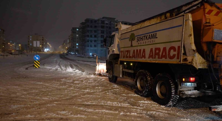 Şehitkamil’de Hayat Aksamadı