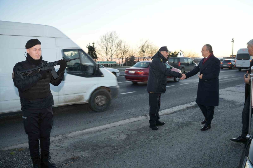 Tekirdağ Valisi’nden Yılbaşı Denetimi