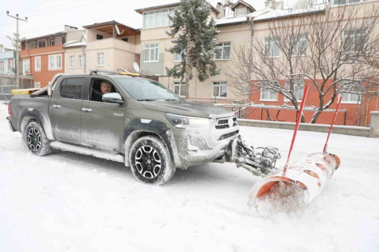 Başkan Palancıoğlu: "karla Mücadelede Yoğun Çalışmalarımız Kesintisiz Devam Ediyor"