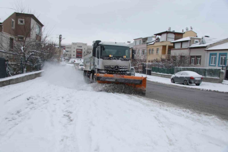 Başkan Palancıoğlu: "karla Mücadelede Yoğun Çalışmalarımız Kesintisiz Devam Ediyor"