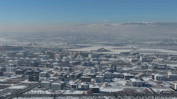Çorum’da Kar Kartpostallık Görüntüler Oluşturdu