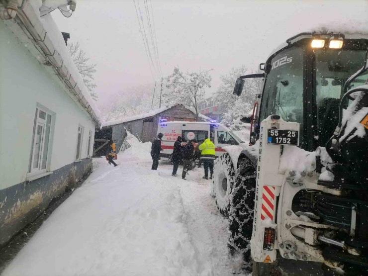 Başkan Şenol Kul: "karın Bereketini Yaşıyoruz, Terme Belediyesi 7/24 Sahada"