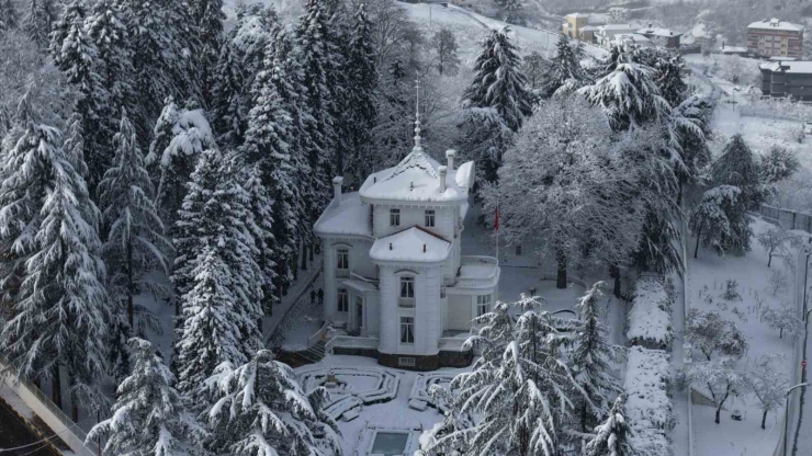 Kar Trabzon’u Beyaza Bürüdü