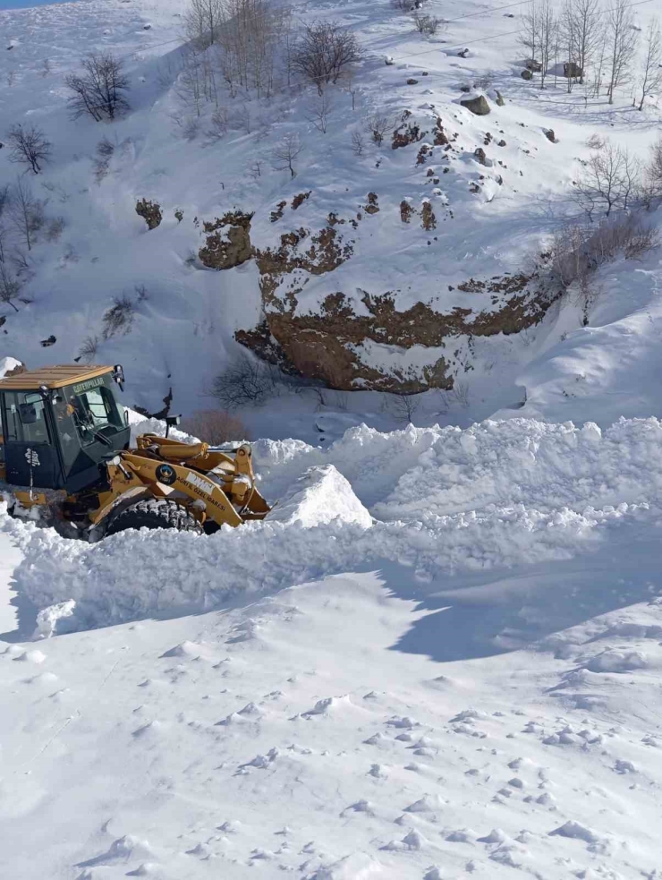 Eleşkirt’te Çığ Engeli Kaldırıldı, 55 Köy Yolu Ulaşıma Açıldı
