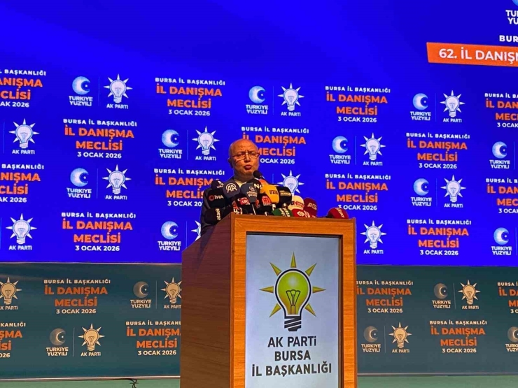 Ak Parti Bursa İ̇l Başkanı Gürkan’dan Chp’li Büyükşehire Eleştiri