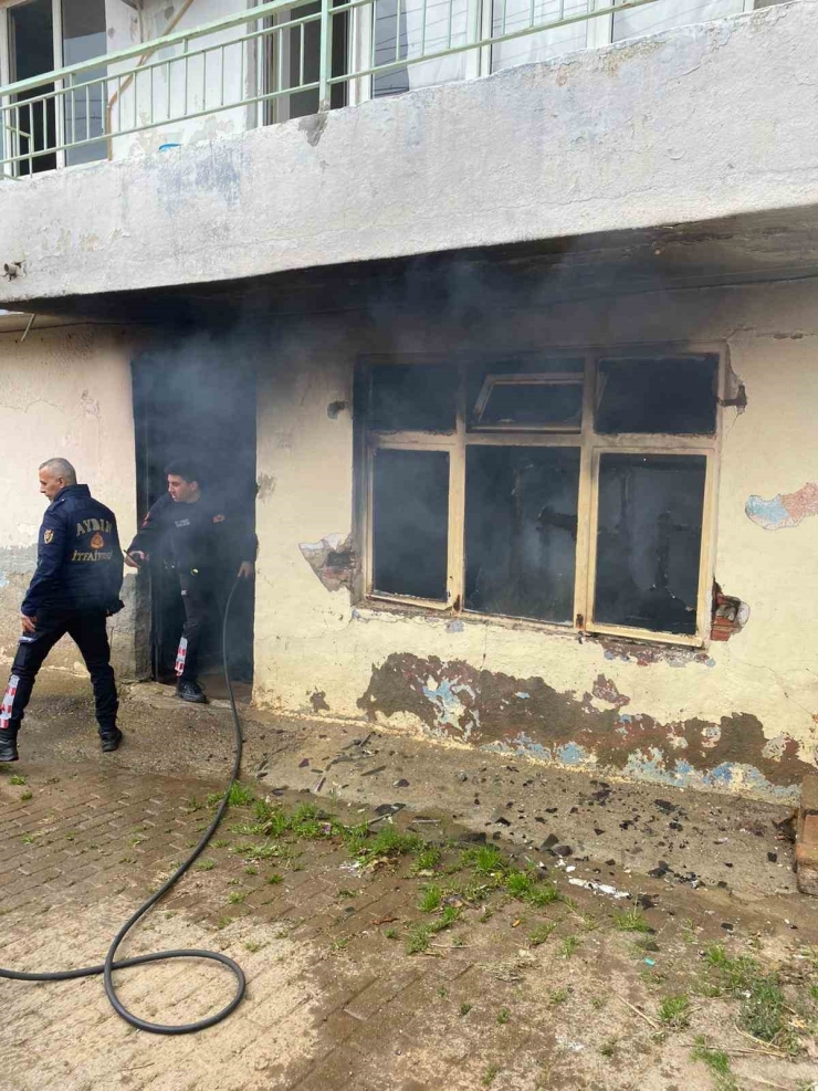 Metruk Binada Çıkan Yangın, Ekipleri Harekete Geçirdi