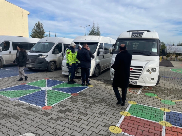 Bilecik’te Taşımalı Eğitim Araçları Denetlendi