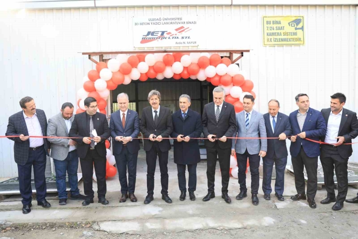 Geleceğin İnşaat Teknolojisine Önemli Katkı Sağlayacak Laboratuvar Buü’de Hizmete Açıldı