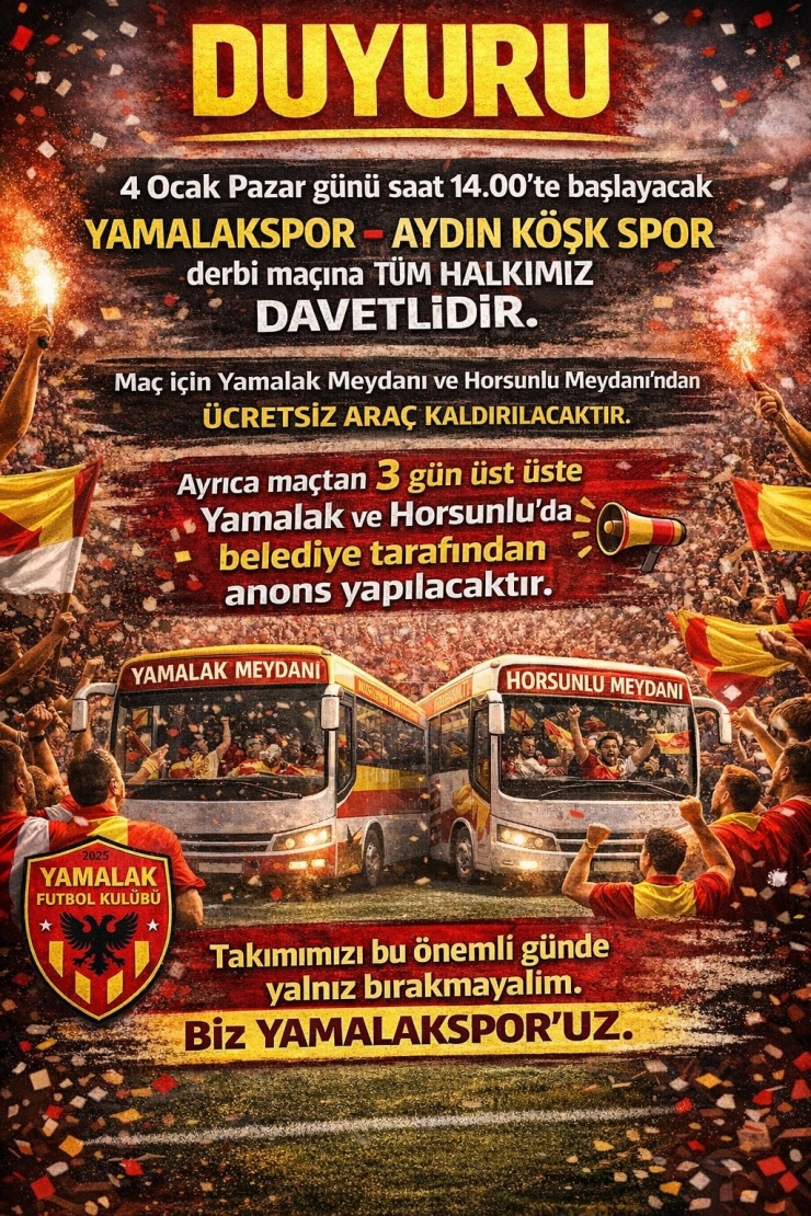 Aydın Futbol 1. Amatör Küme Derbi Karşılaşması