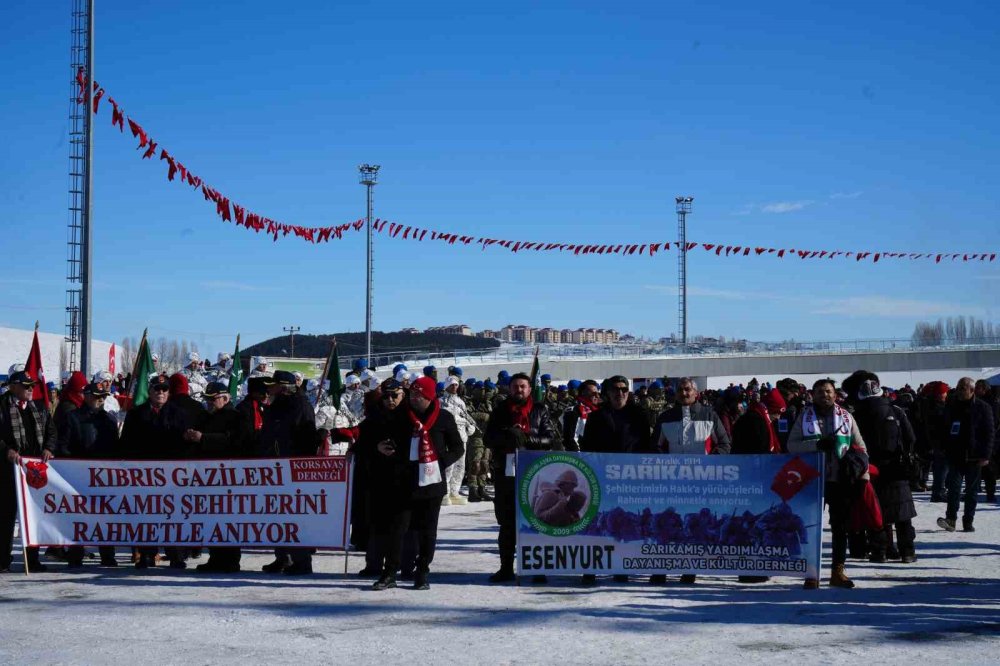 111. Yılında Sarıkamış Şehitleri Anıldı