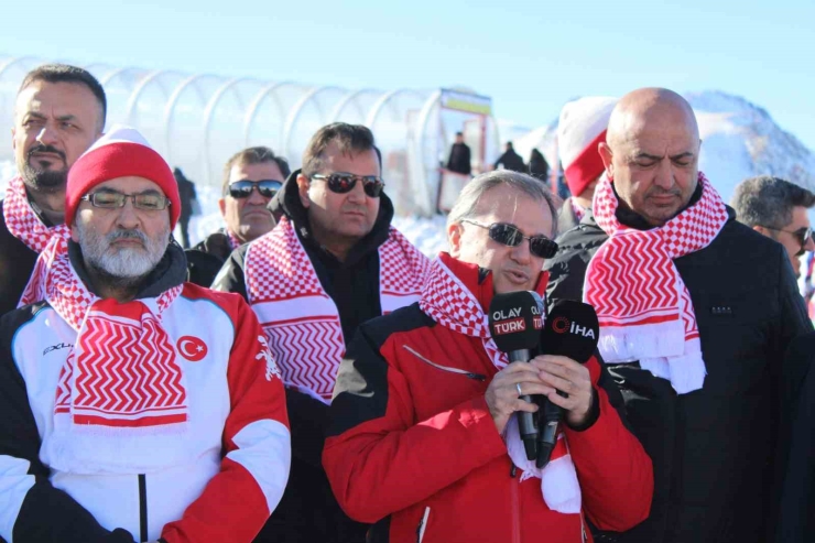 Sarıkamış Şehitleri Erciyes’te Anıldı