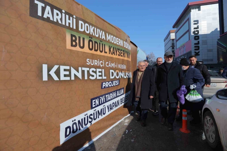 Suriçi Camikebir Kentsel Dönüşüm Projesi’ndeki Çalışmalar Yerinde İncelendi