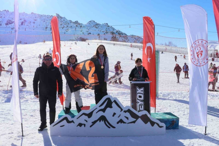 Snowboard İ̇l Birinciliği Müsabakaları Sona Erdi