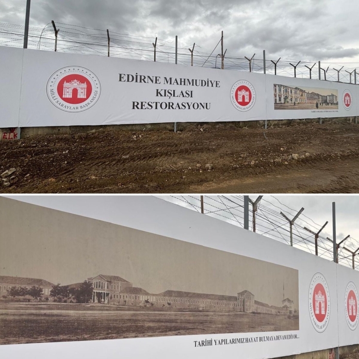 Mahmudiye Kışlası’nda Restorasyon
